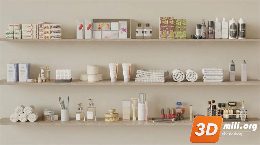 Bathroom accessories Skp Files